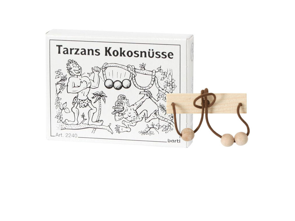 Mini Puzzle Tarzans Kokosn&uuml;sse