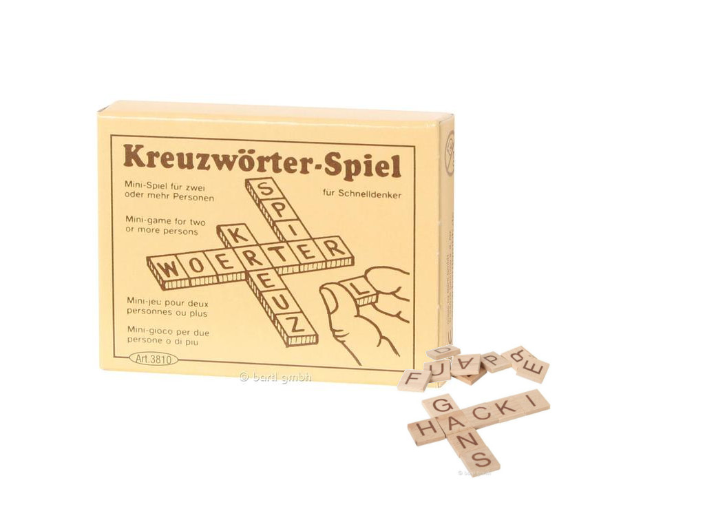 Mini Spiel Kreuzwörter-Spiel