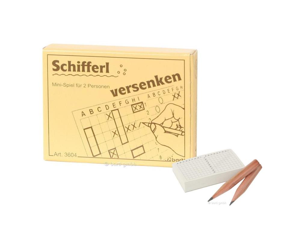 Mini Spiel Schifferl versenken