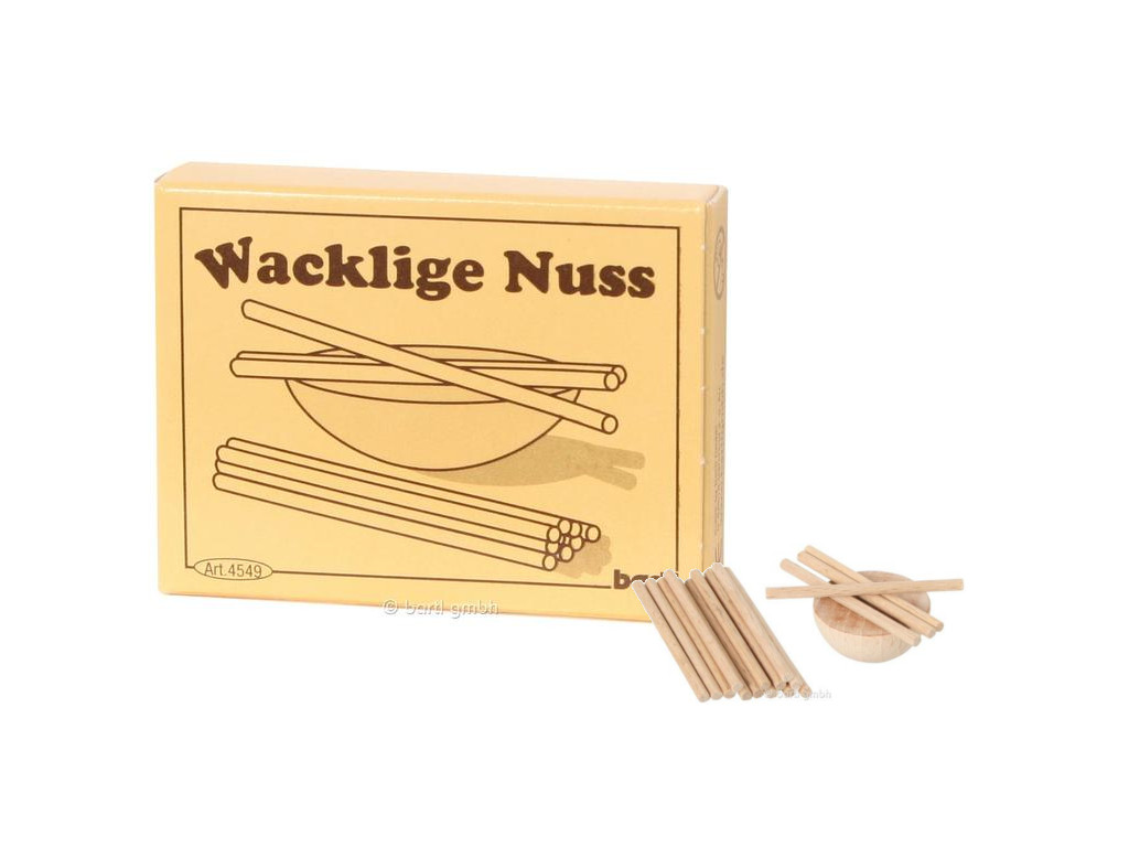 Mini Spiel Wacklige Nuss