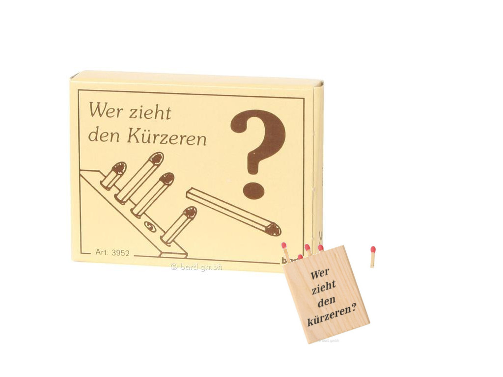 Mini Spiel Wer zieht den Kürzeren