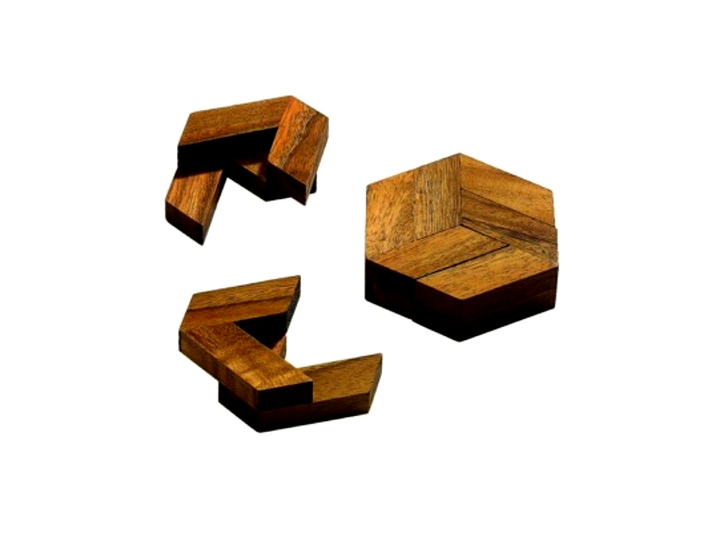 Puzzle mit Trick Hex-Puzzle