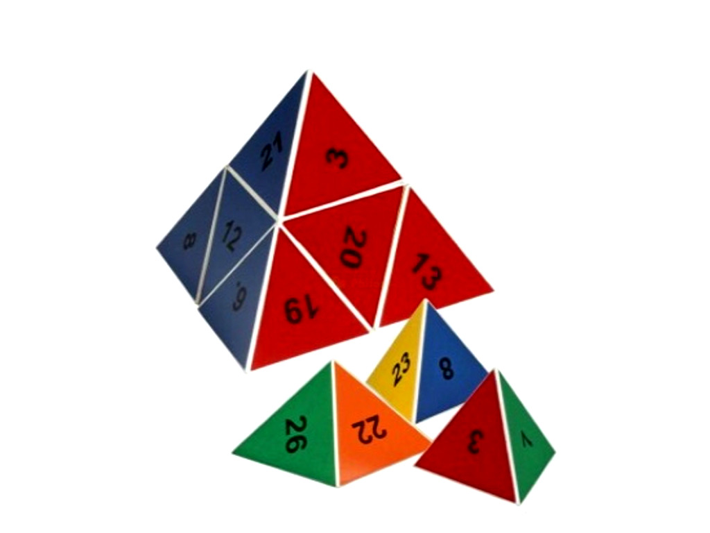 Puzzle Pyramide Zahlenpyramide