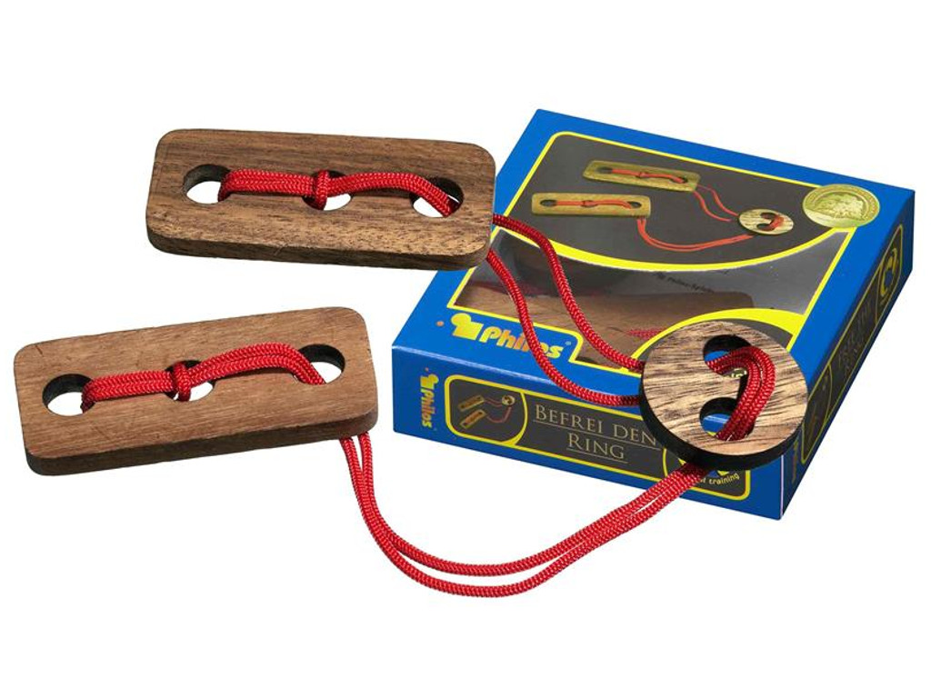 Seilpuzzle Befrei den Ring