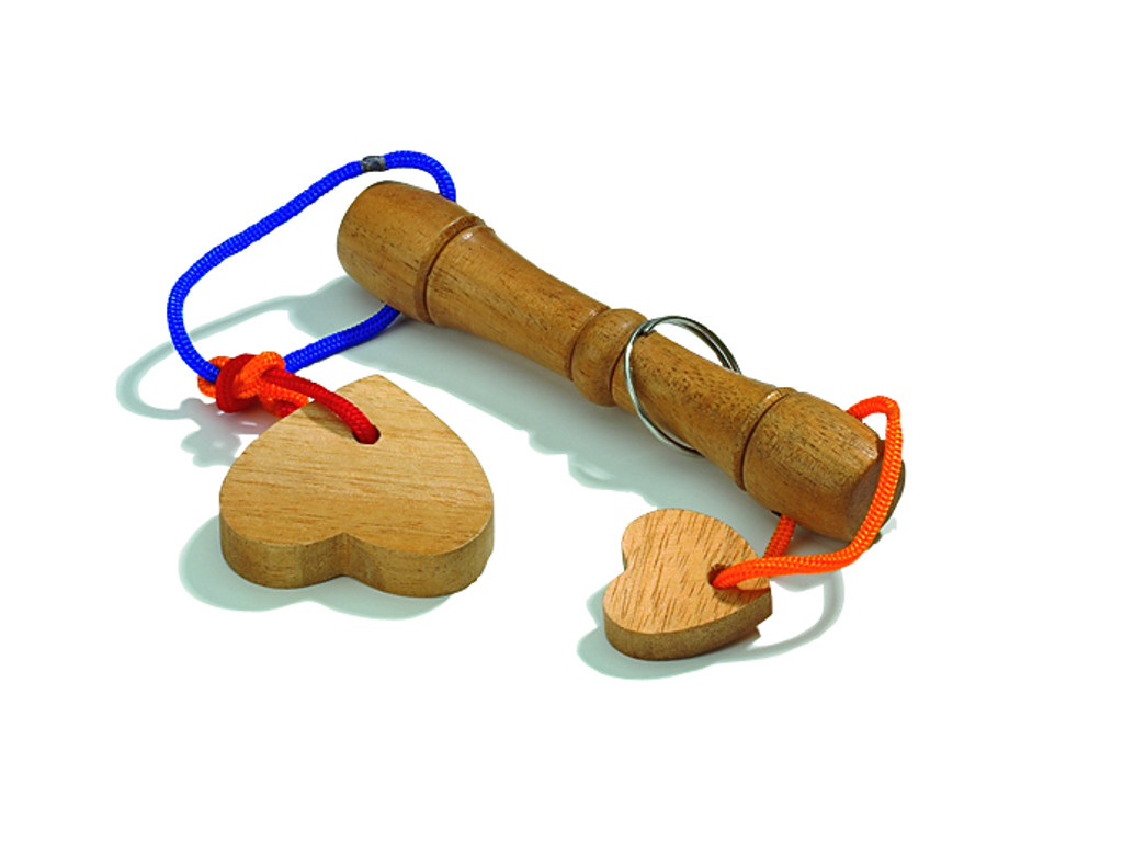 Seilpuzzle Getrennte Herzen