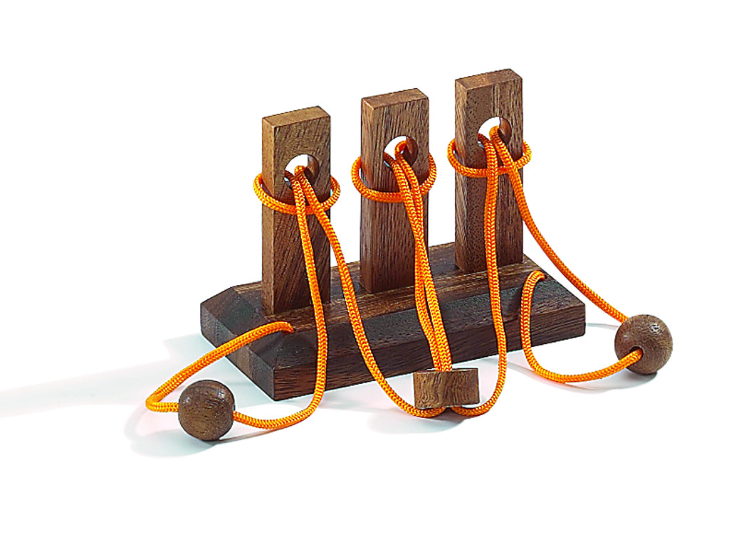 Seilpuzzle S&auml;ulenpuzzle