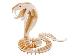 3D Holzpuzzle Schlange