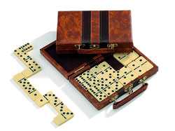 Gesellschaftsspiel Domino Doppel 6 