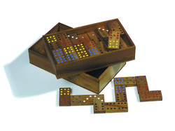 Gesellschaftsspiel Domino Doppel 9 