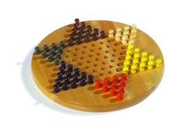 Gesellschaftsspiel Halma Rund 