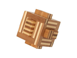 Holzknoten Bambus Puzzle B 