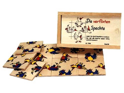 Legespiel Die verflixten Spechte 