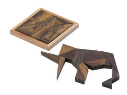 Legespiel Elefantenpuzzle 