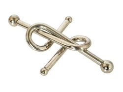 Metallpuzzle Big Nails 04 Nagelschlingen 