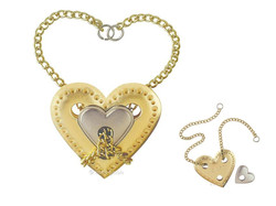 Metallpuzzle Cast Puzzle Heart 