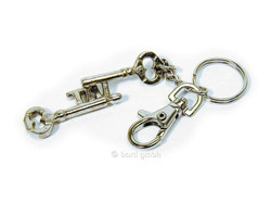 Metallpuzzle Schlüsselanhänger Magische Schlüssel 