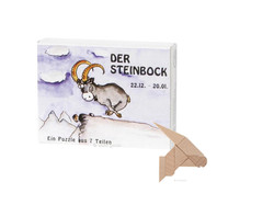 Mini Puzzle Sternzeichen Steinbock