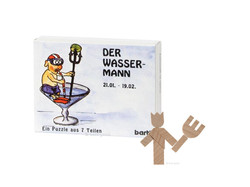 Mini Puzzle Sternzeichen Wassermann