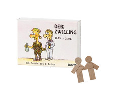 Mini Puzzle Sternzeichen Zwilling